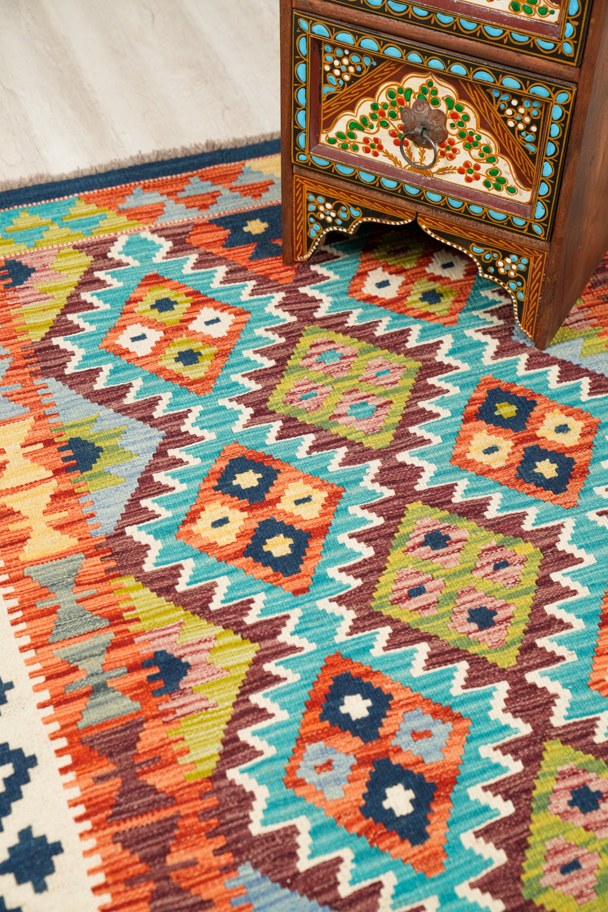 Modern SHIRVAN KILIM 5' x 3'5"