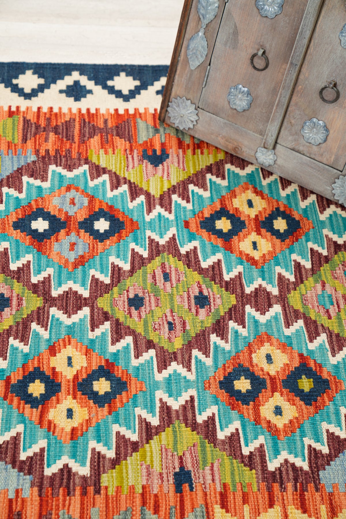 Modern SHIRVAN KILIM 5' x 3'5"
