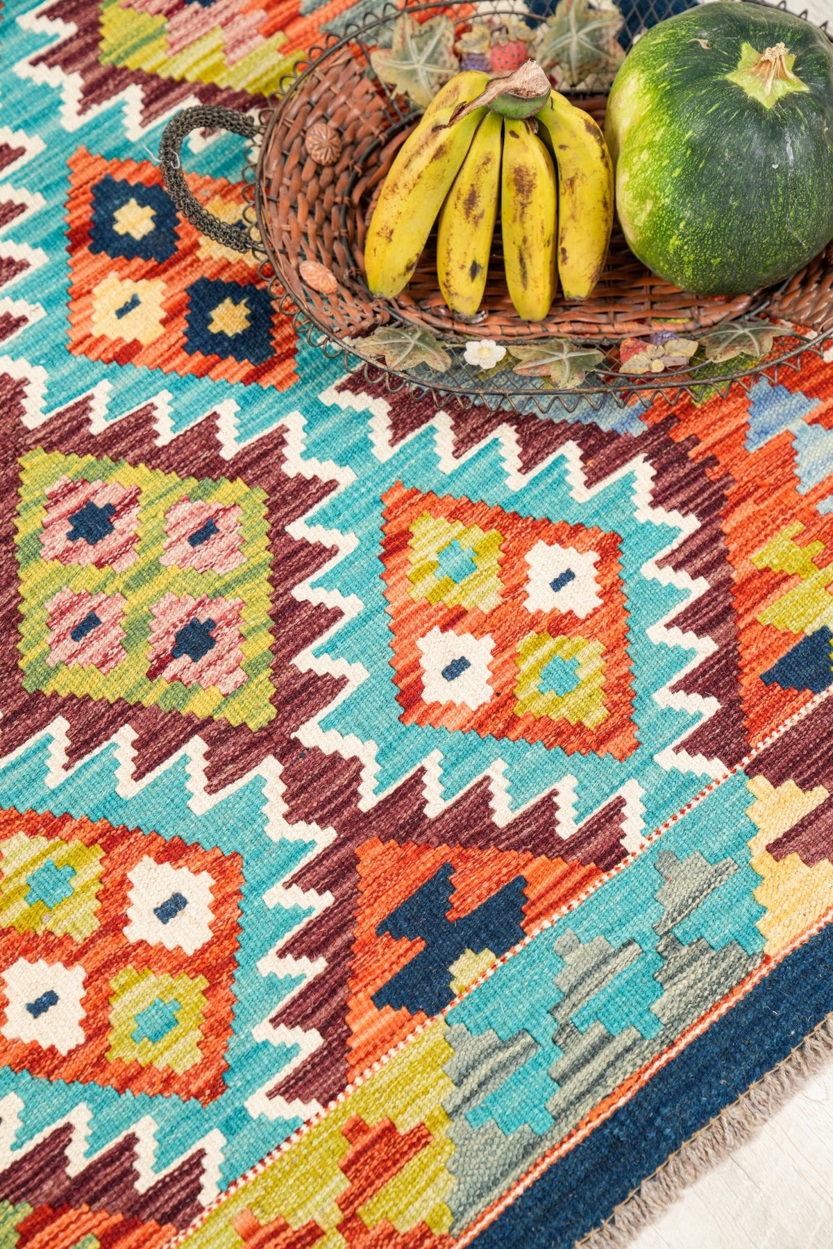 Modern SHIRVAN KILIM 5' x 3'5"