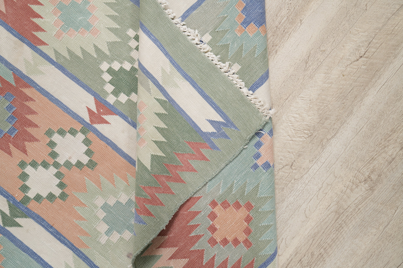 Vintage Indian Dhurrie Kilim 5'7" x 3'4"