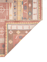 Vintage Indian Dhurrie Kilim 9' x 5'10"