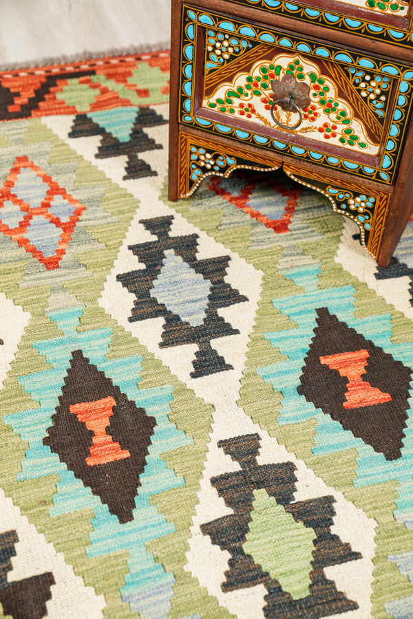 Modern Anatolian Kilim 5' x 3'4"