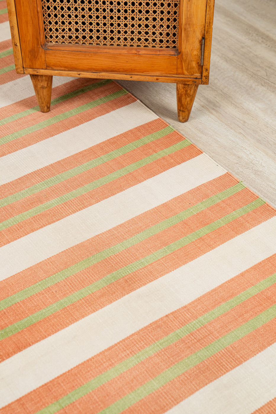 Vintage Indian Hallway Kilim 10' x 2'6"