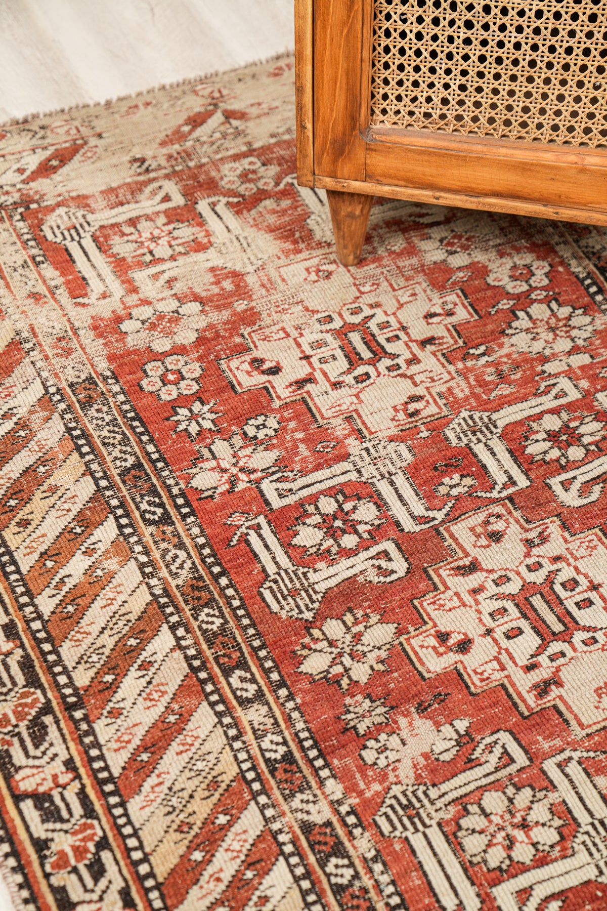 Antique Caucasian Kuba Rug 5'2" x 3'5"