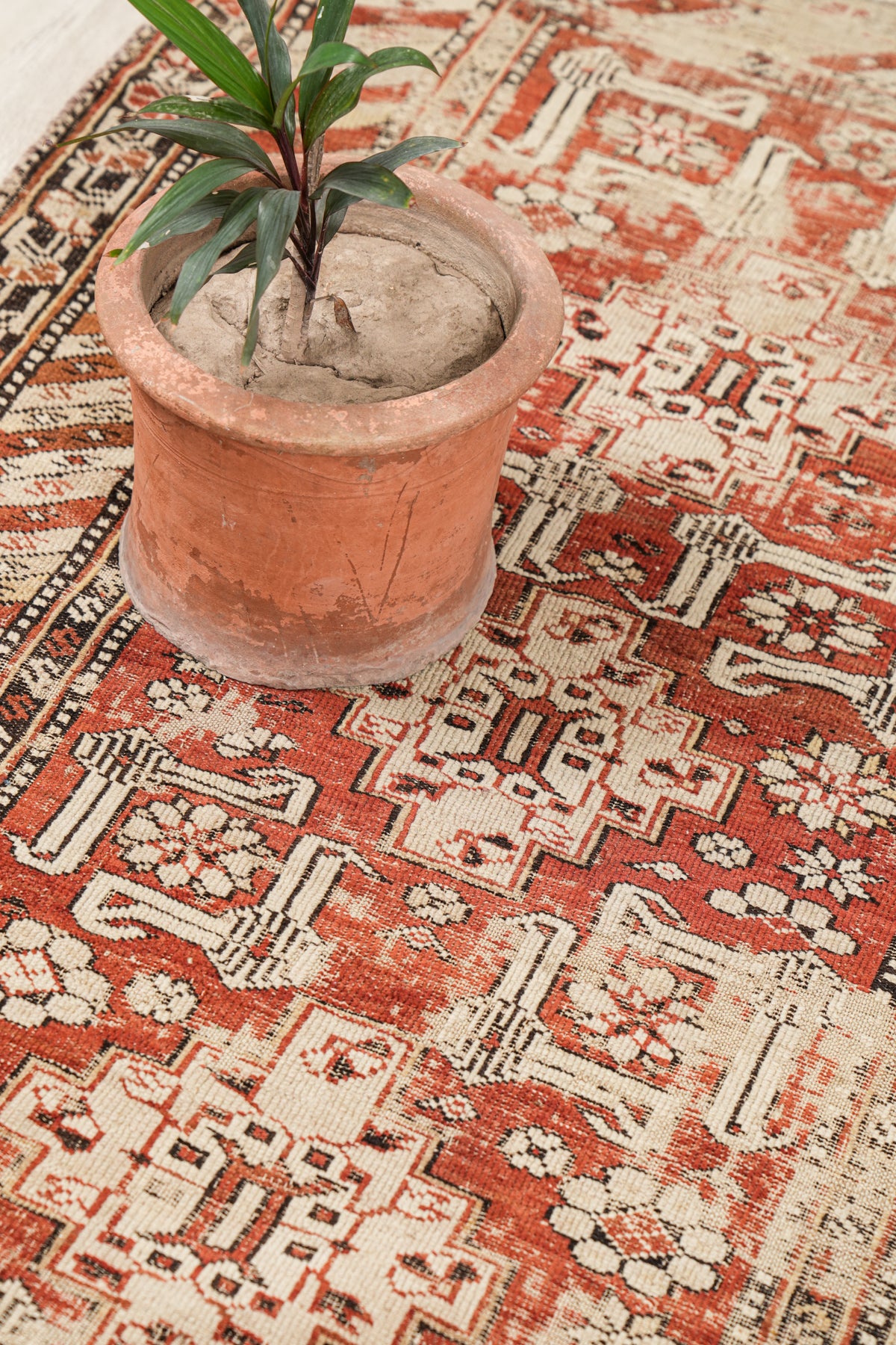 Antique Caucasian Kuba Rug 5'2" x 3'5"