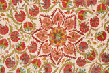 Vintage Uzeb Suzani Embroidery 6'7" x 4'10"