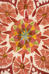 Vintage Uzeb Suzani Embroidery 6'7" x 4'10"