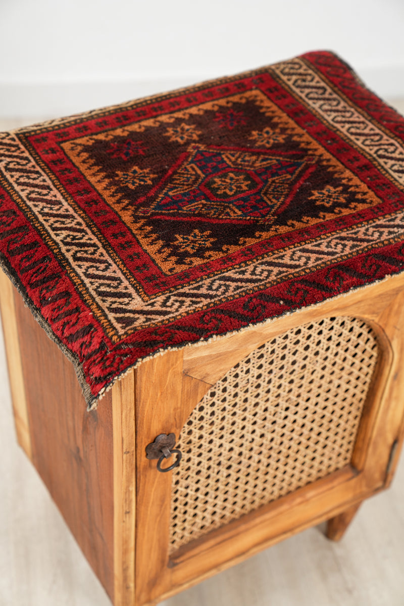 Vintage Turkmen table Rug 1'9" x 1'5"