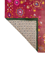 Vintage Uzbek Suzani Textile 7'2" x 5'3"