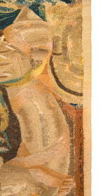Antique French Aubusson Tapestry fragment 2' x 1'7"