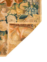 Antique French Aubusson Tapestry fragment 2' x 1'7"