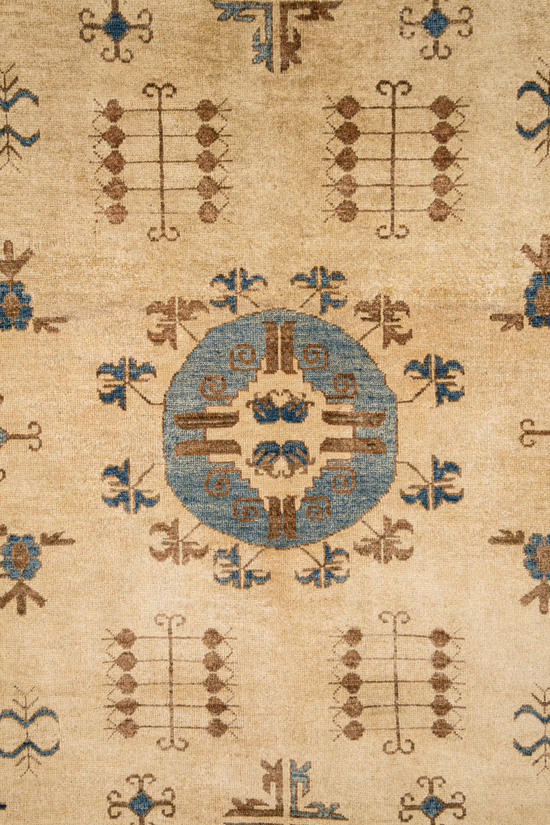 Modern Khotan Rug 12'4" x 9'1"