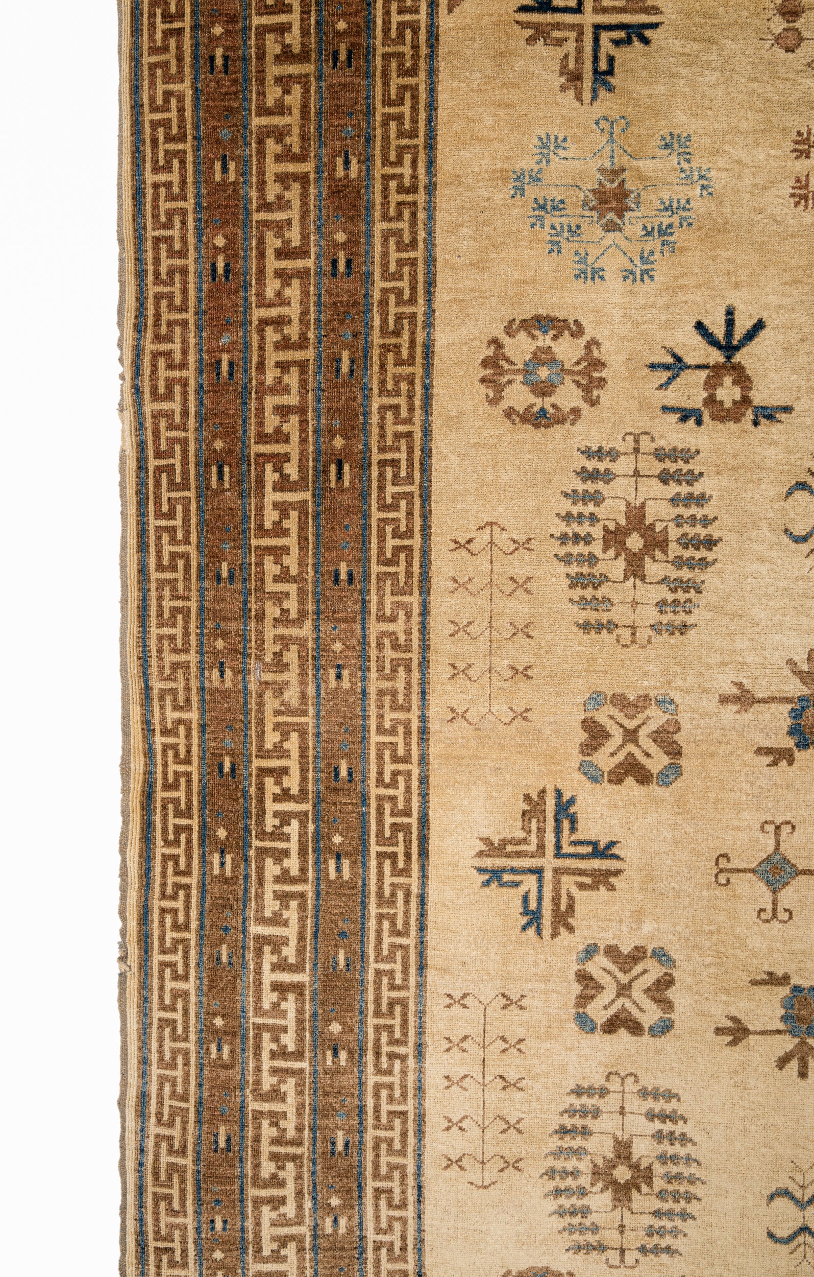 Modern Khotan Rug 12'4" x 9'1"