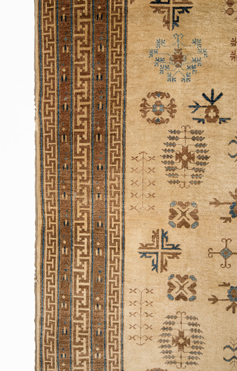 Modern Khotan Rug 12'4" x 9'1"
