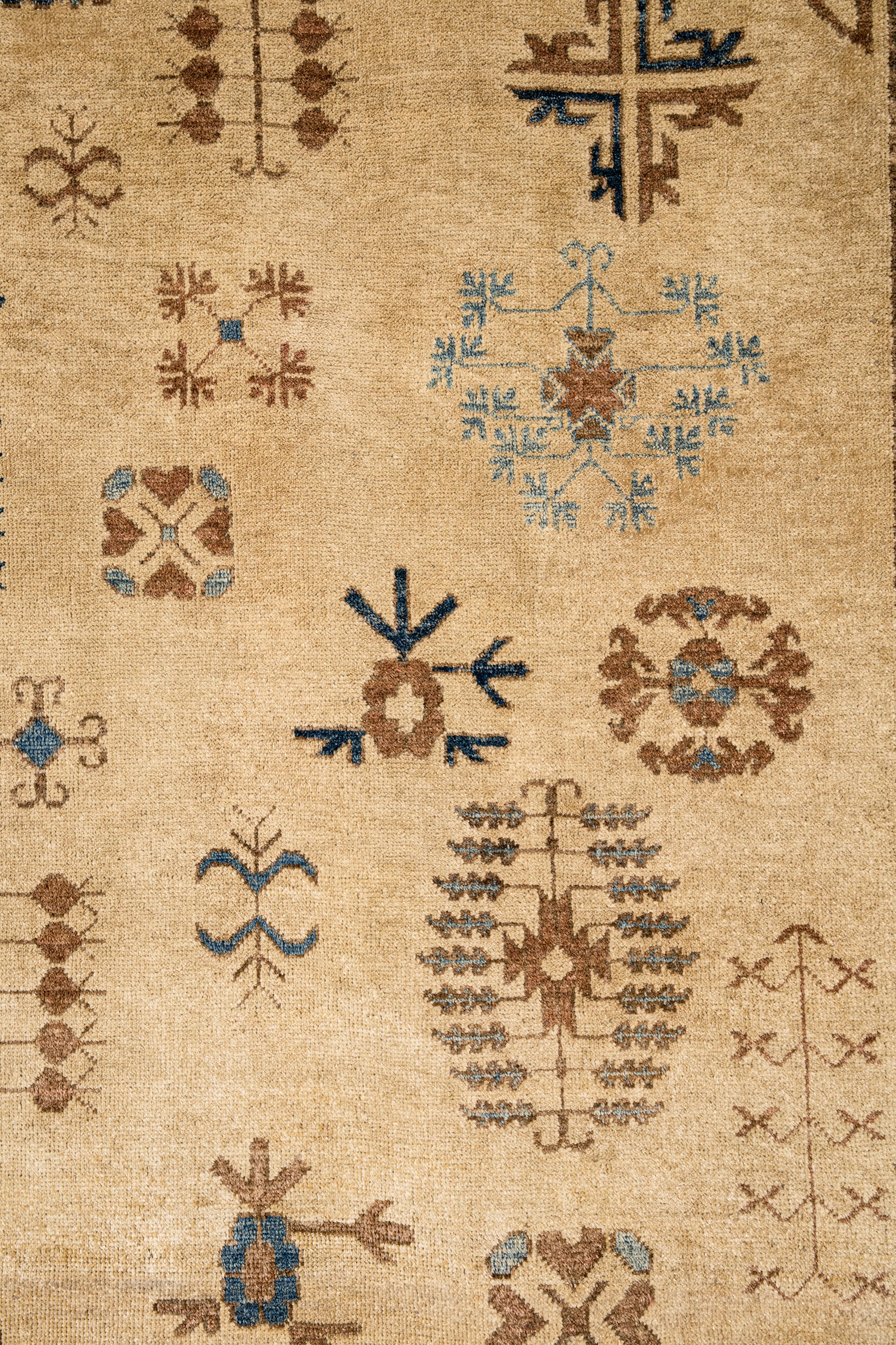 Modern Khotan Rug 12'4" x 9'1"