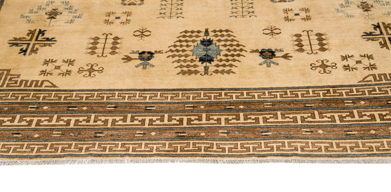 Modern Khotan Rug 12'4" x 9'1"