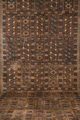 Antique Baloch Tribal Rug 16'1" x 8'7"