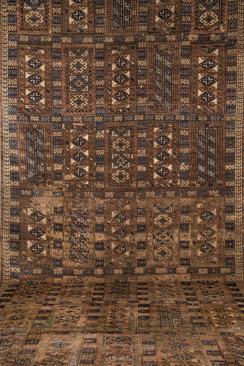 Antique Baloch Tribal Rug 16'1" x 8'7"