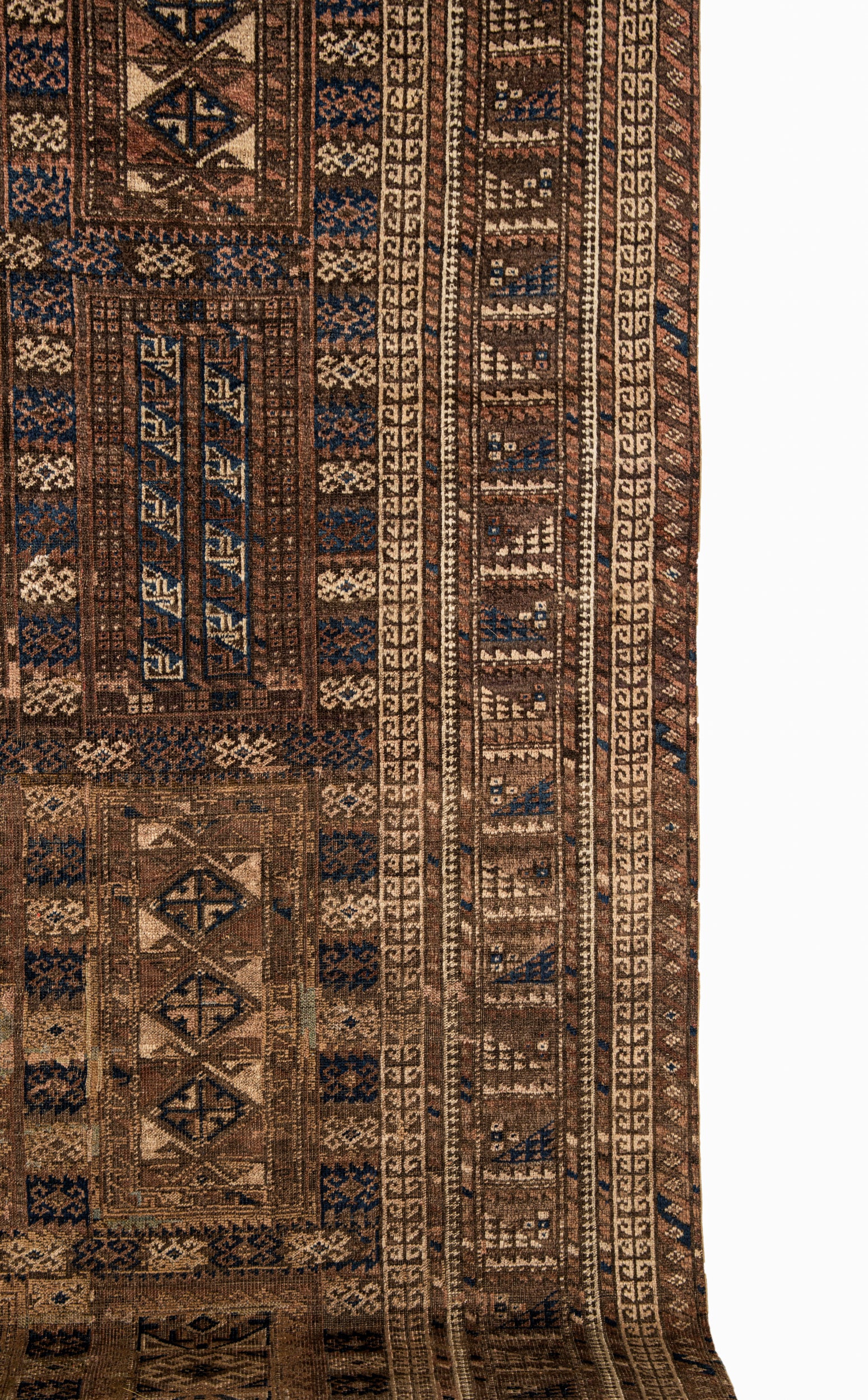 Antique Baloch Tribal Rug 16'1" x 8'7"