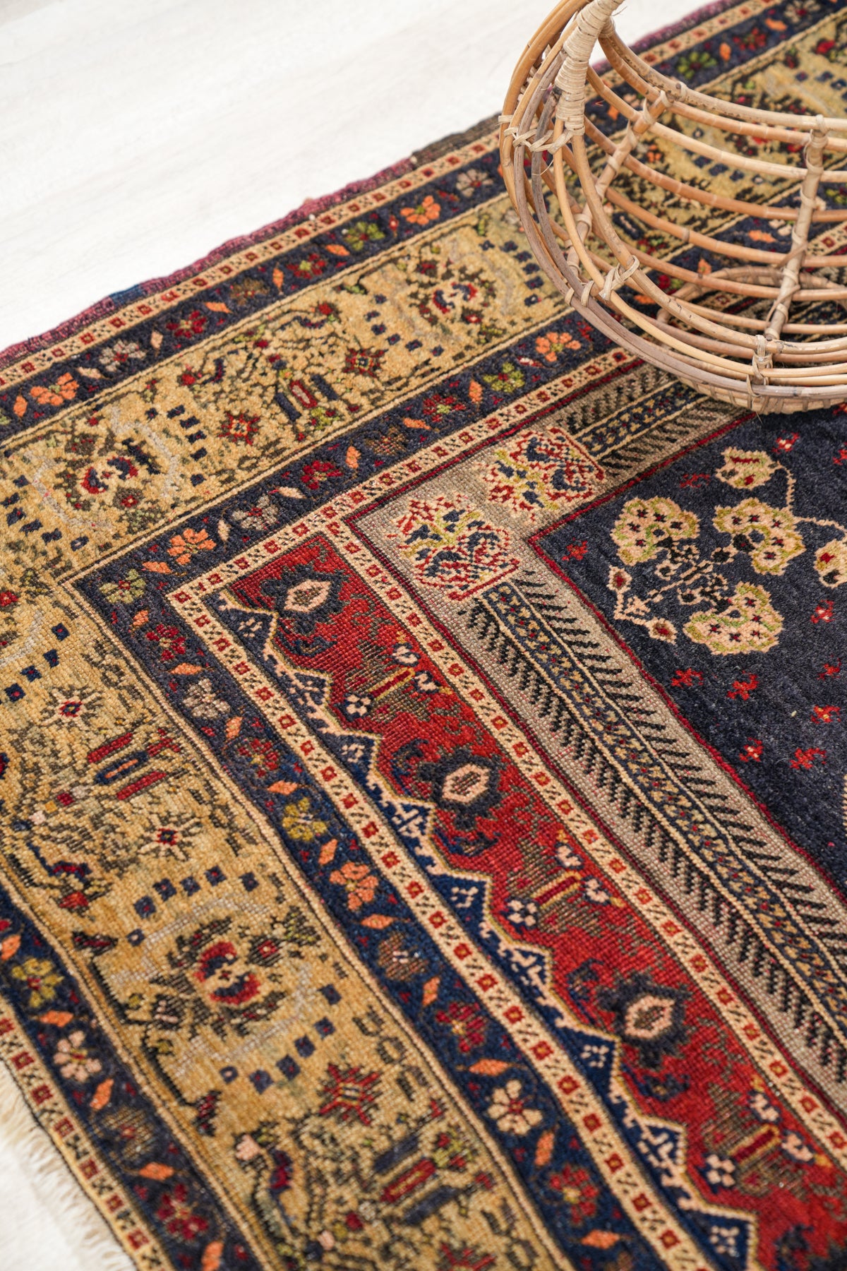 Vintage Anatolian Rug 6'8" x 4'