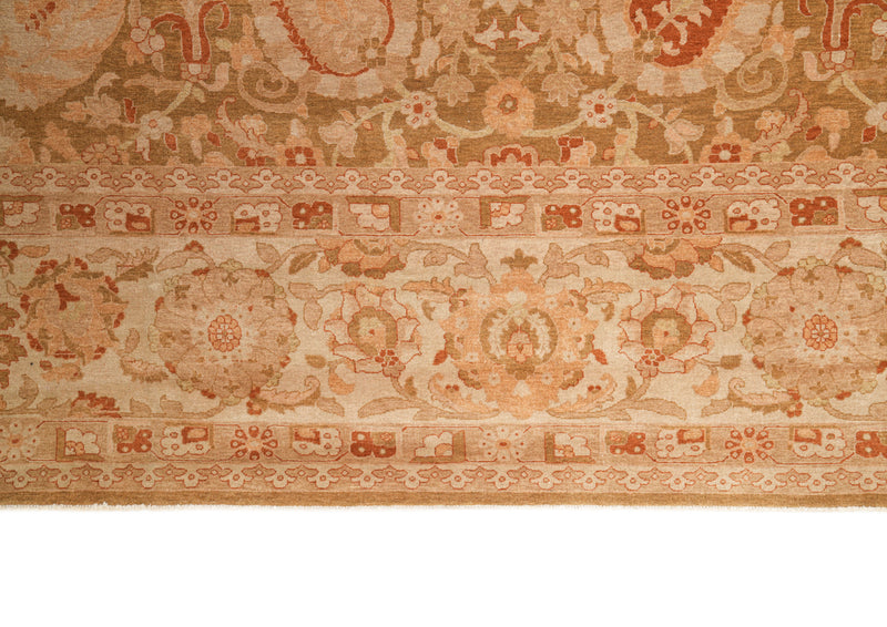 Vintage Turkish Samsun Rug 14' x 10'3''