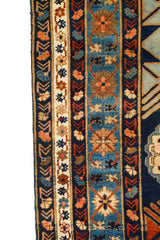 Antique Caucasian Shirvan Rug 9' x 4'8"