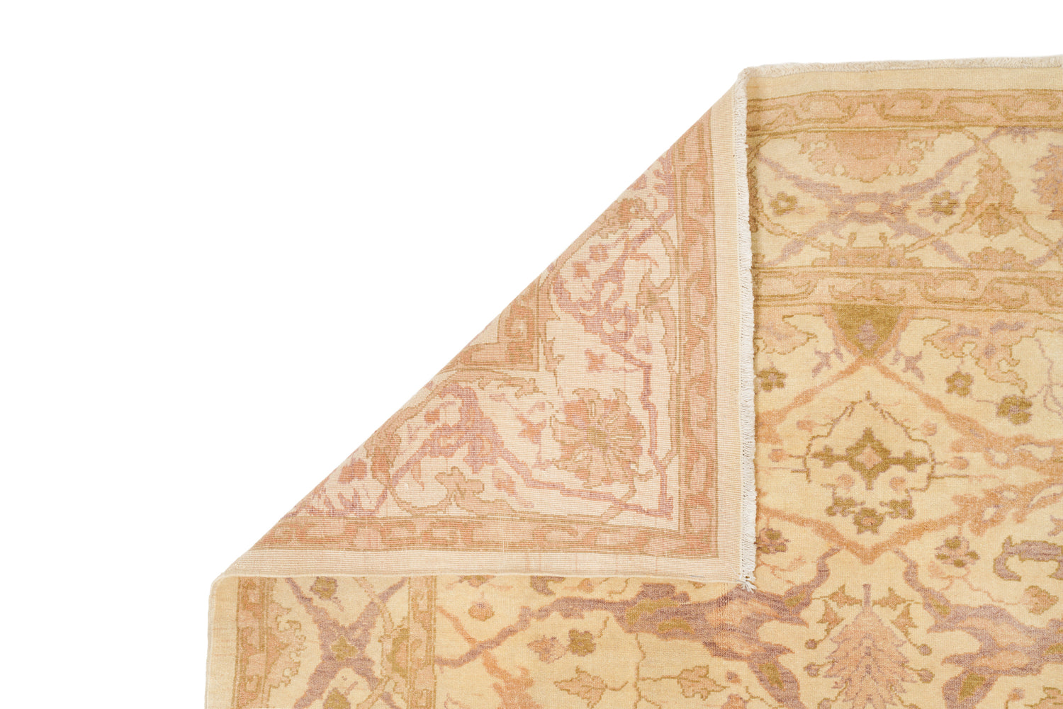 Vintage Turkish Ziegler Rug 7'9" x 6'9"