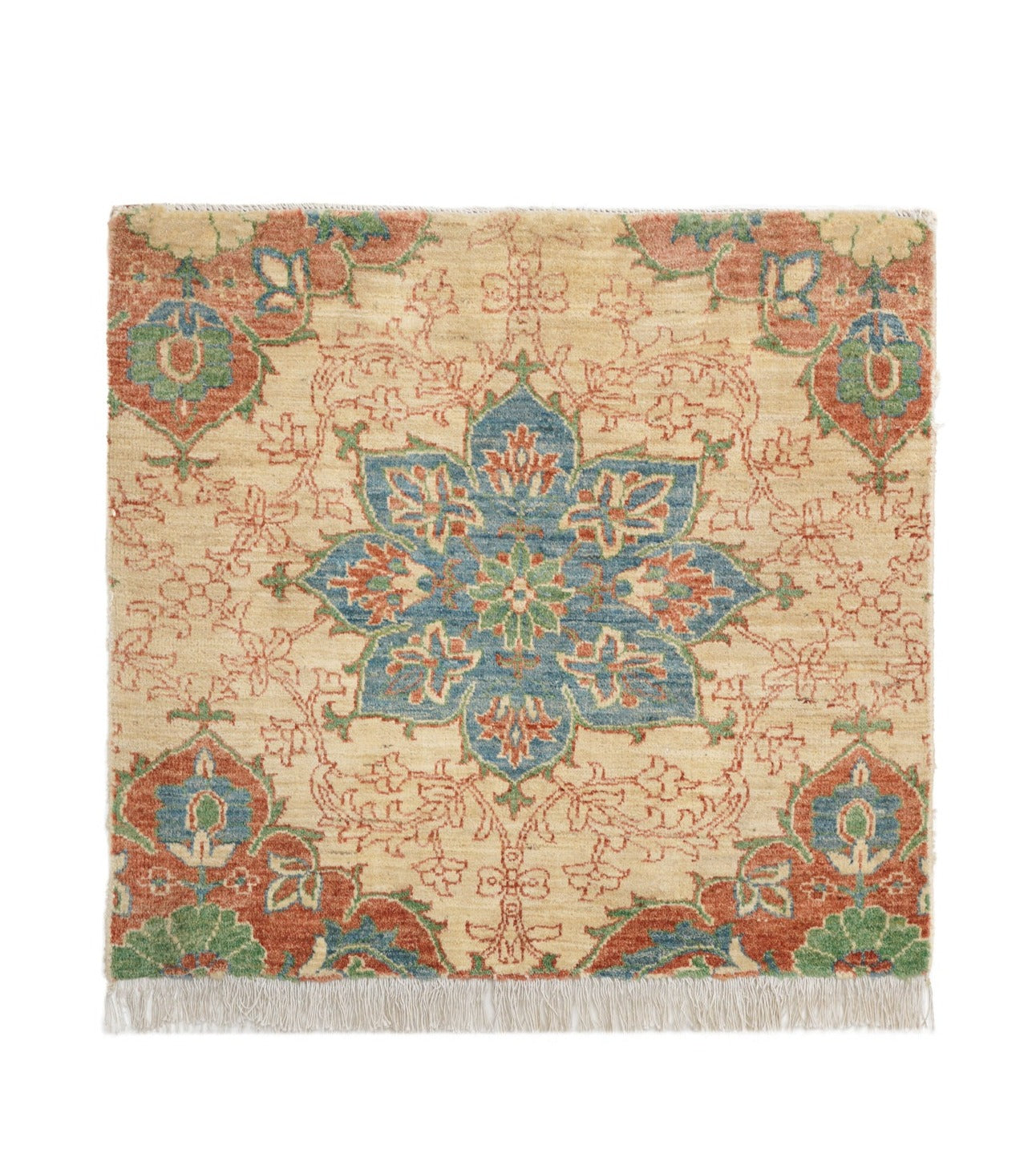 Vintage Afghan Chobi Rug 2'10" x 3'1"