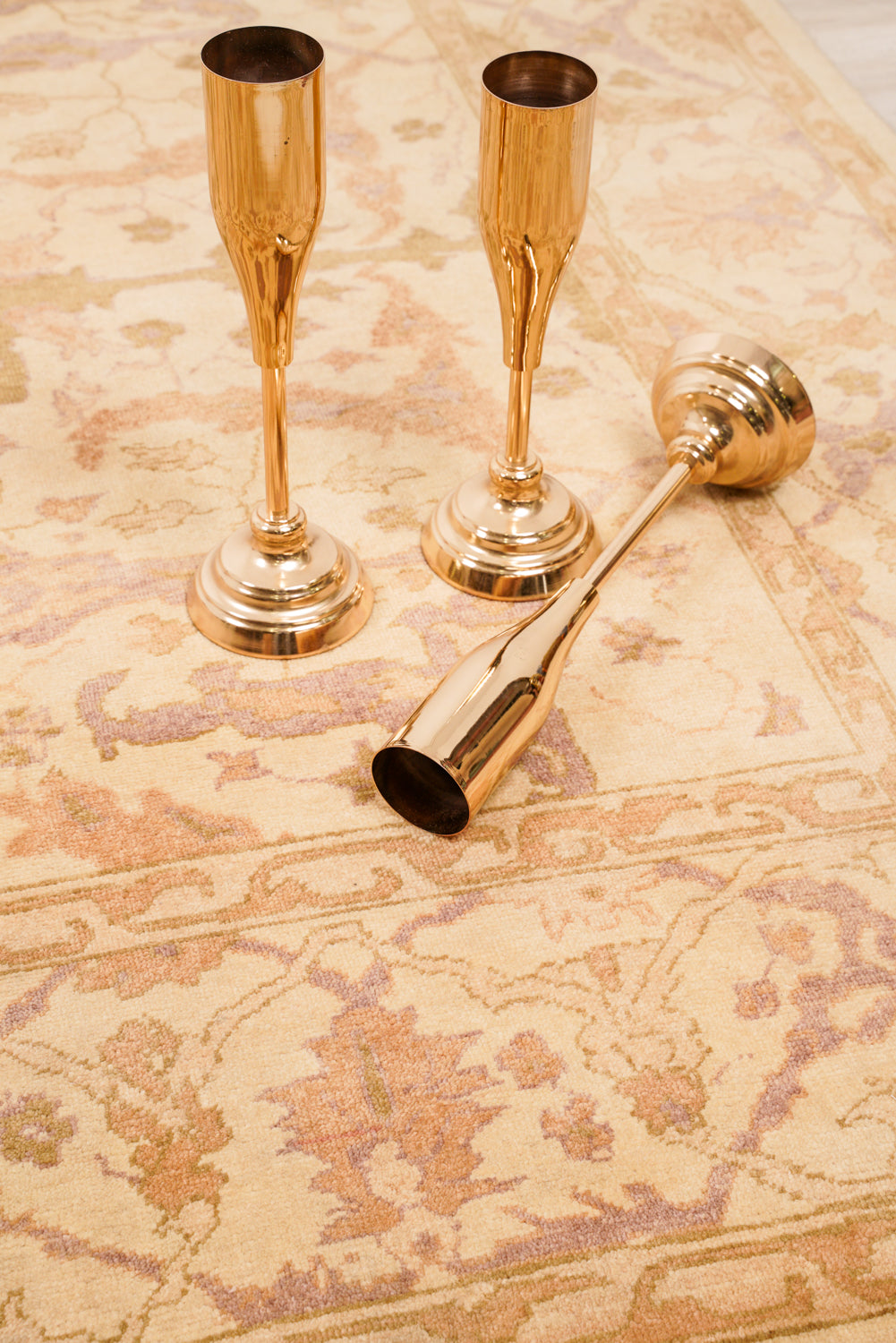 Vintage Turkish Ziegler Rug 7'9" x 6'9"