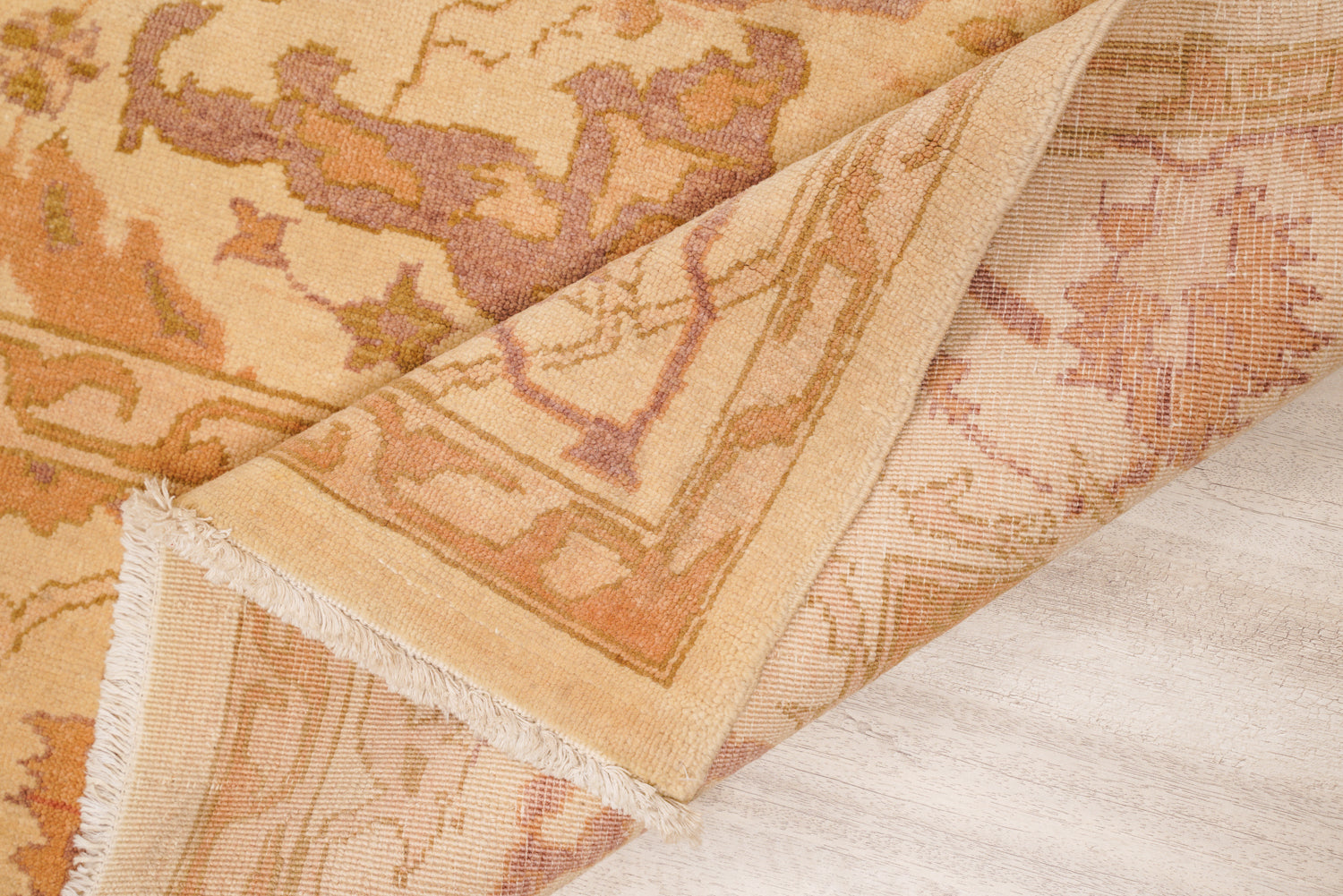 Vintage Turkish Ziegler Rug 7'9" x 6'9"