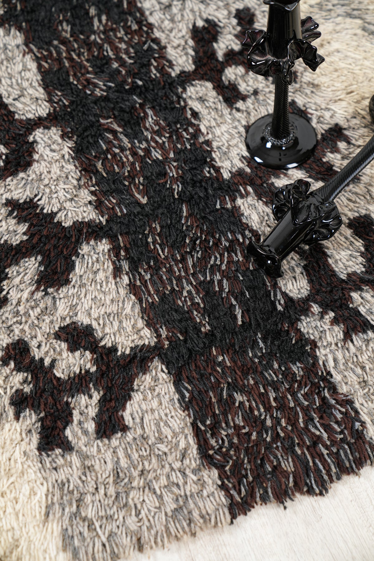 Vintage Scandinavian Rya Rug 3'10" x 2'9"