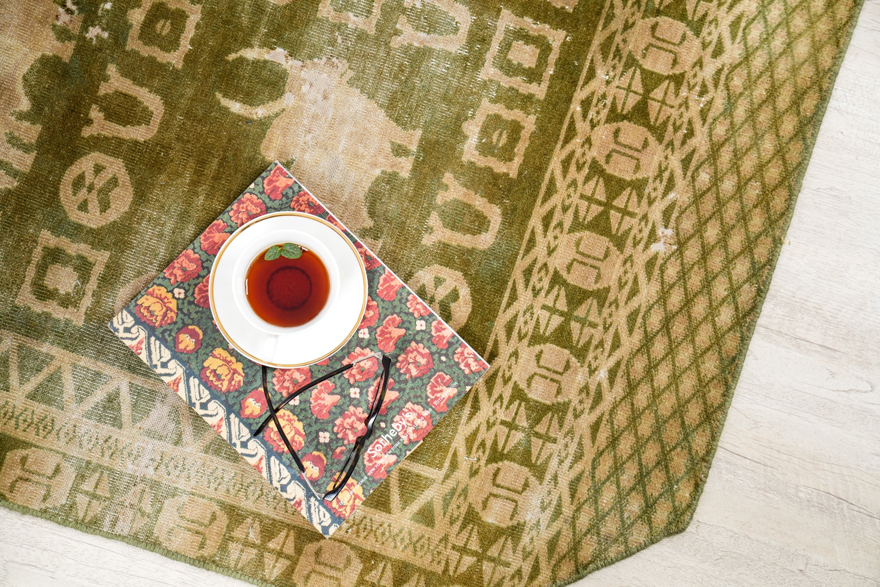 Vintage Lahore Rug 6'2" x 4'