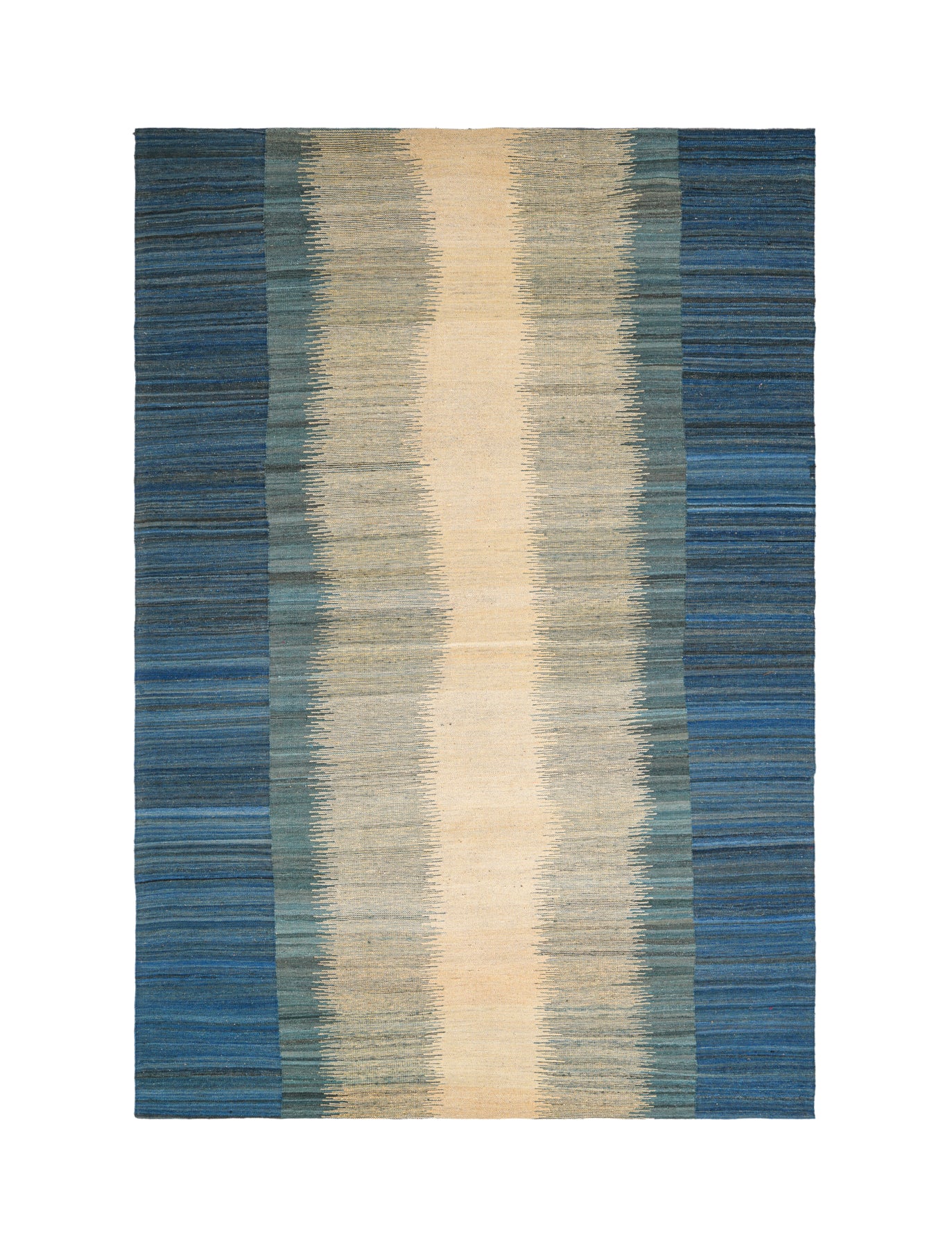 Modern Minimalist Kilim 9'8" x 6'7"