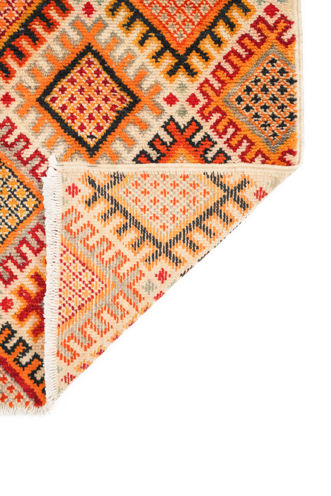 Vintage Moroccan Rug 4'1" x 2'7"