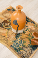 Antique French Aubusson Tapestry fragment 2' x 1'7"