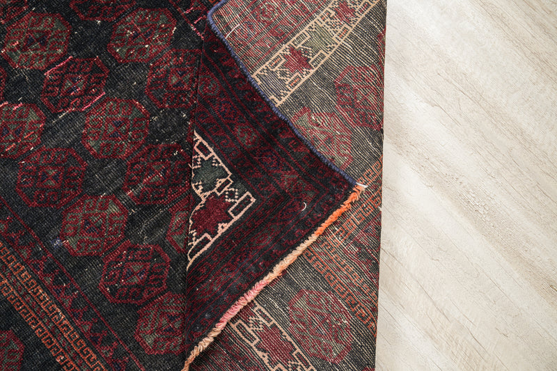 Vintage Baloch rug 9'5" x 4'6"