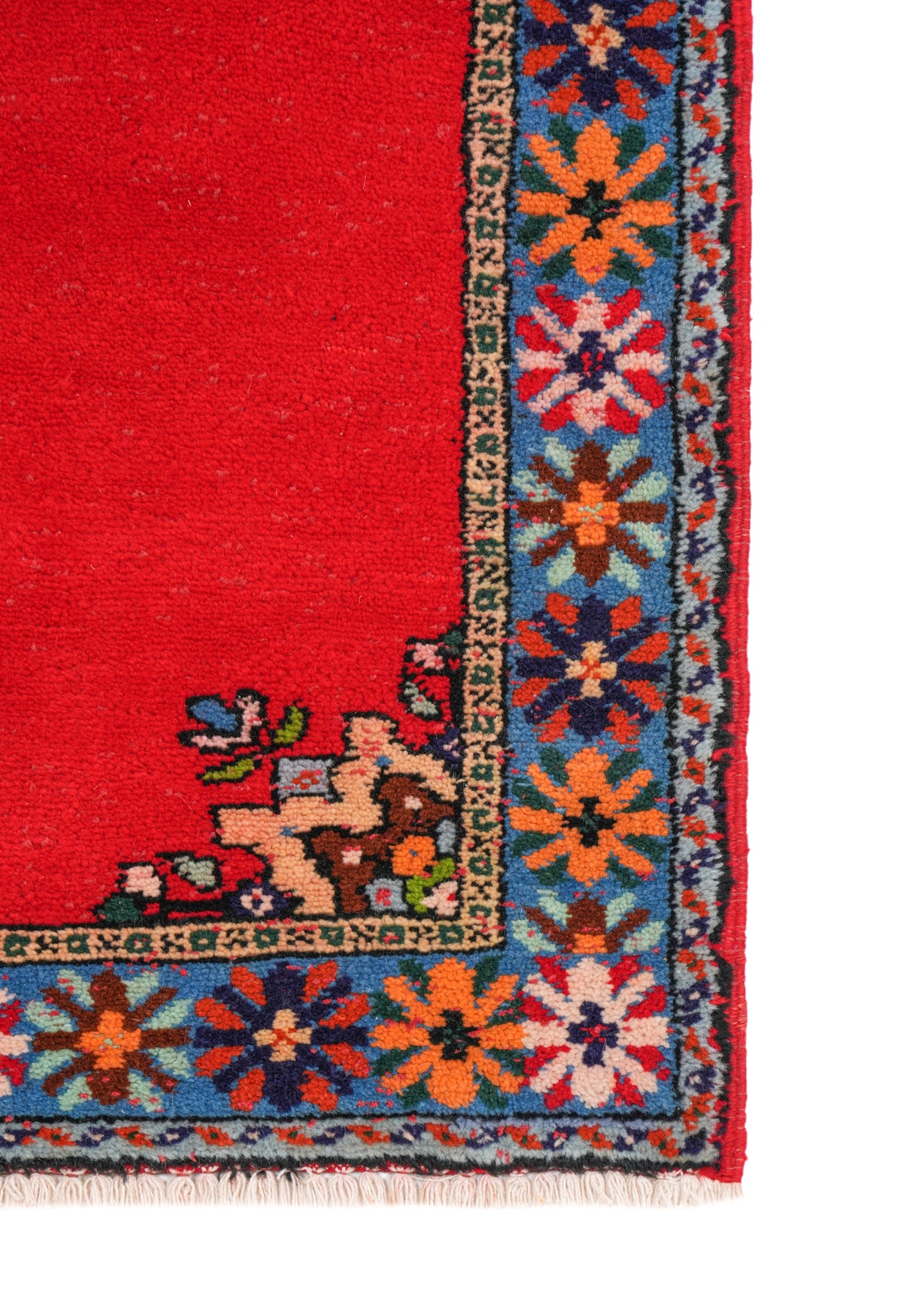Vintage Moroccan Berber Rug 4'5" x 2'9"