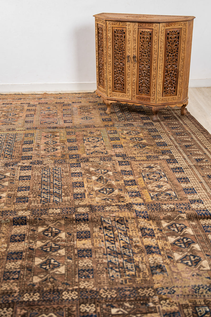 Antique Baloch Tribal Rug 16'1" x 8'7"