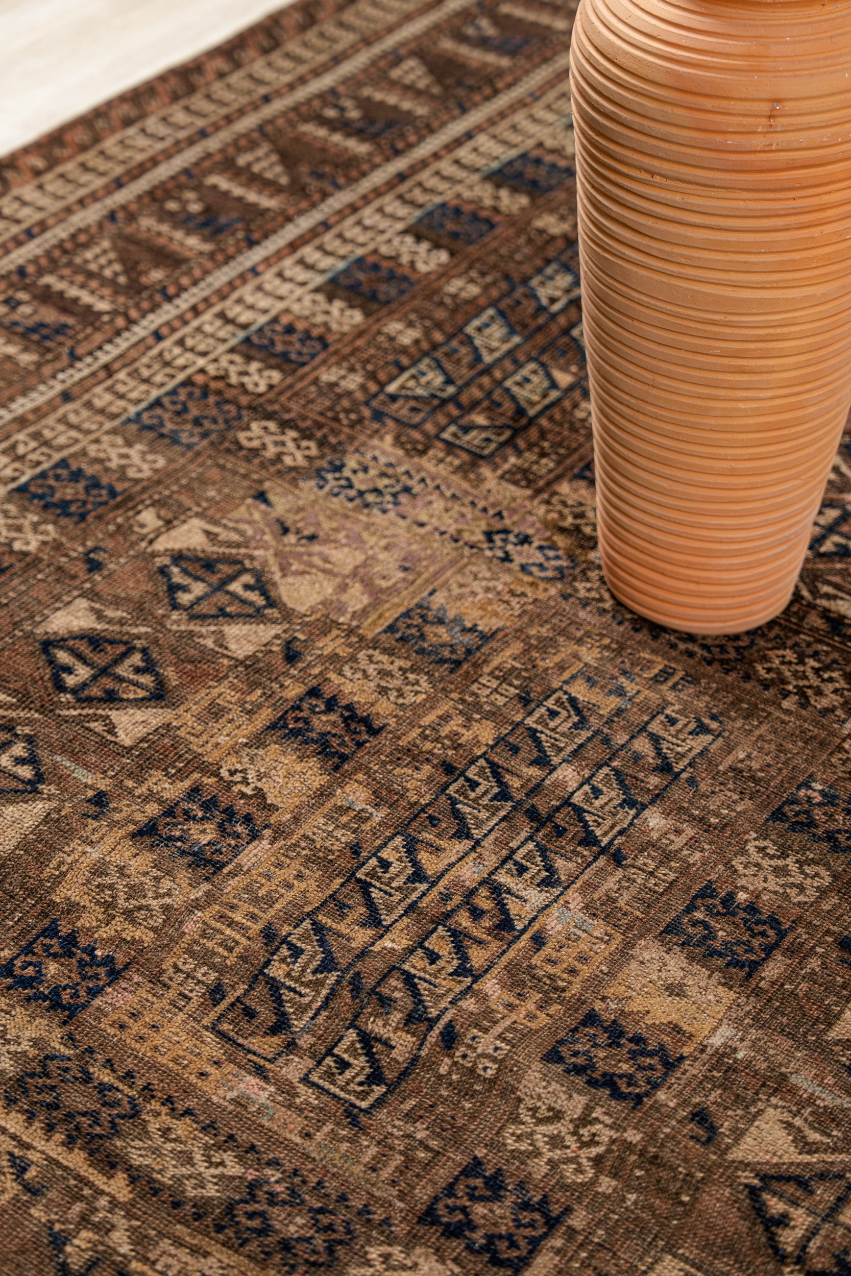 Antique Baloch Tribal Rug 16'1" x 8'7"