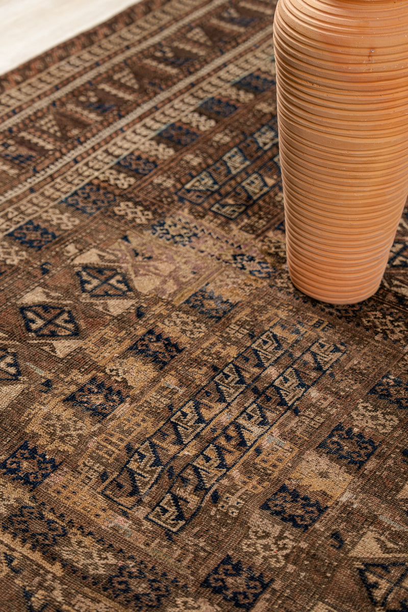 Antique Baloch Tribal Rug 16'1" x 8'7"