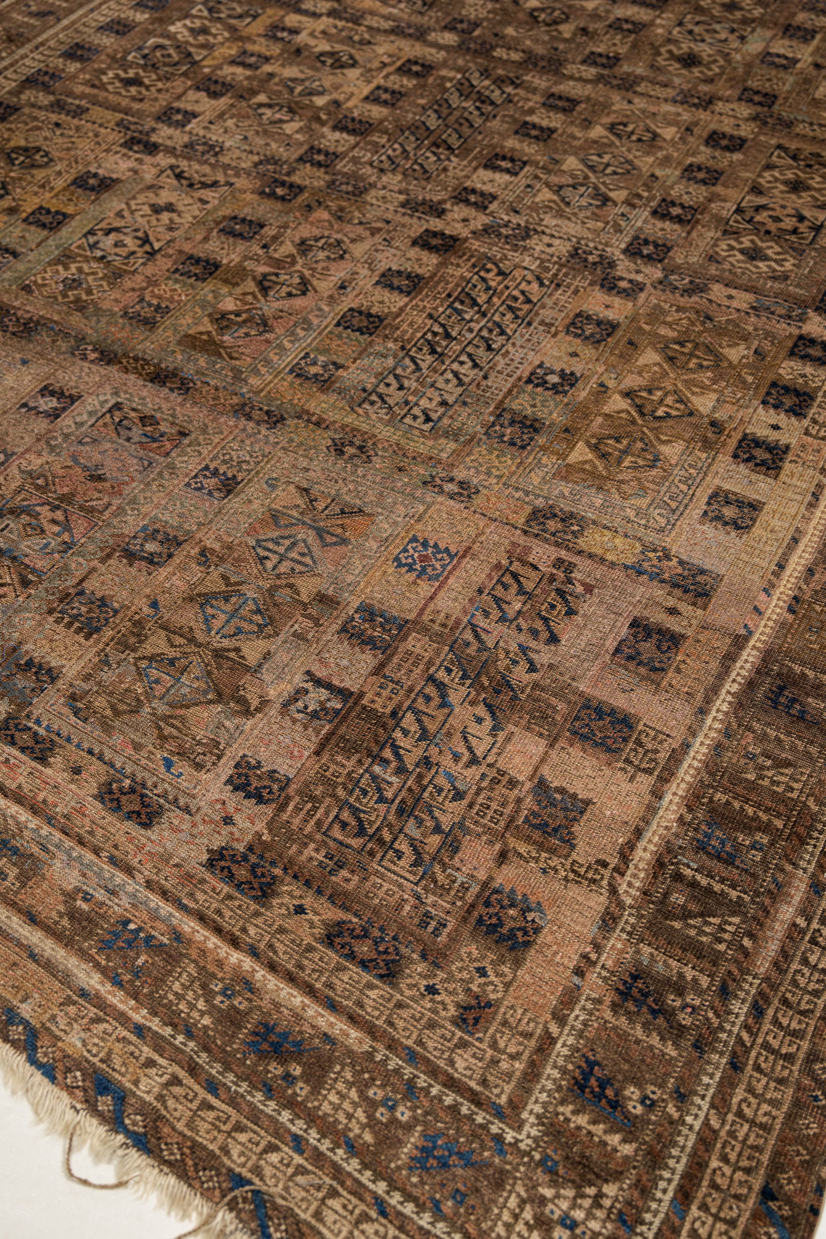 Antique Baloch Tribal Rug 16'1" x 8'7"
