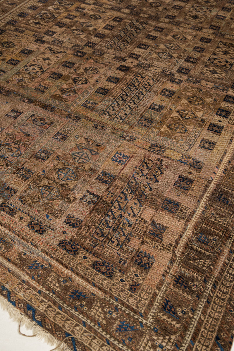 Antique Baloch Tribal Rug 16'1" x 8'7"