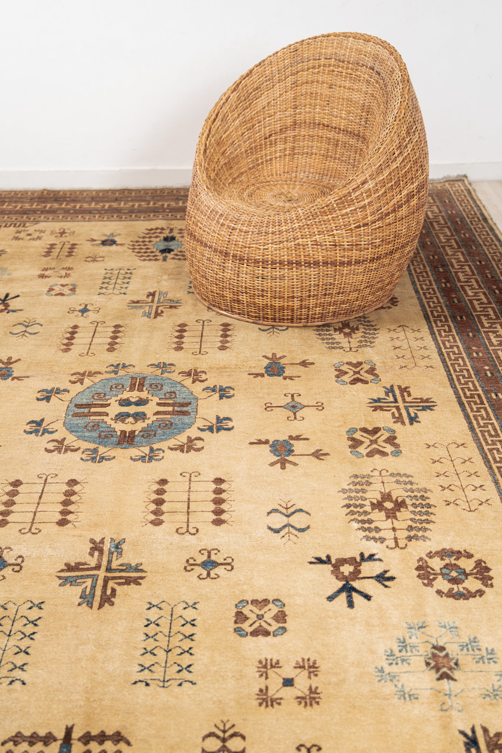 Modern Khotan Rug 12'4" x 9'1"