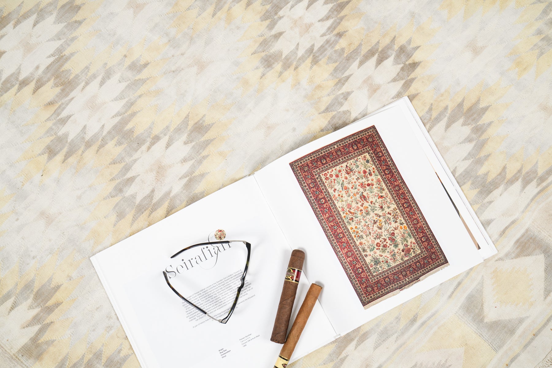 Antique Indian kilim Dhurrie 6'6" x 3'8"