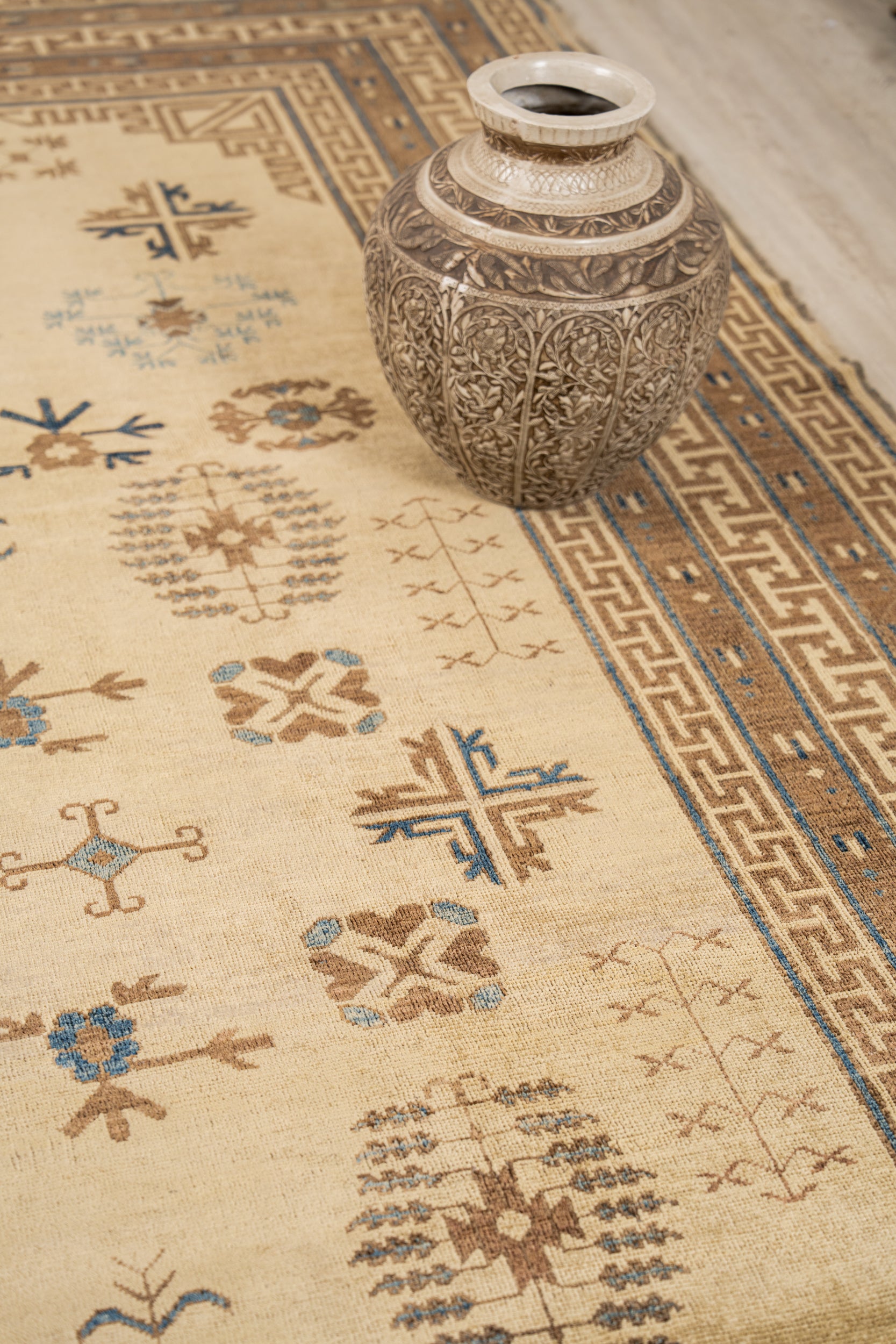 Modern Khotan Rug 12'4" x 9'1"