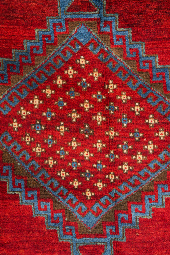 Antique Caucasian Kazak Rug 8'10" x 4'4"