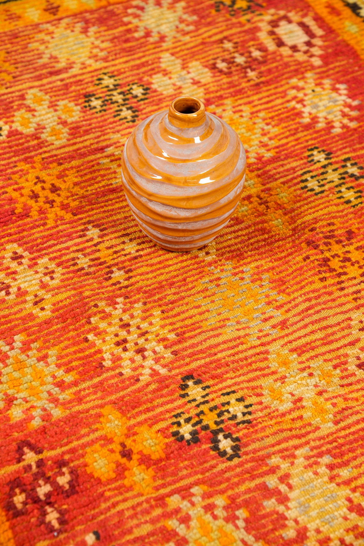 Vintage Moroccan Rug 4'4" x 3'5"