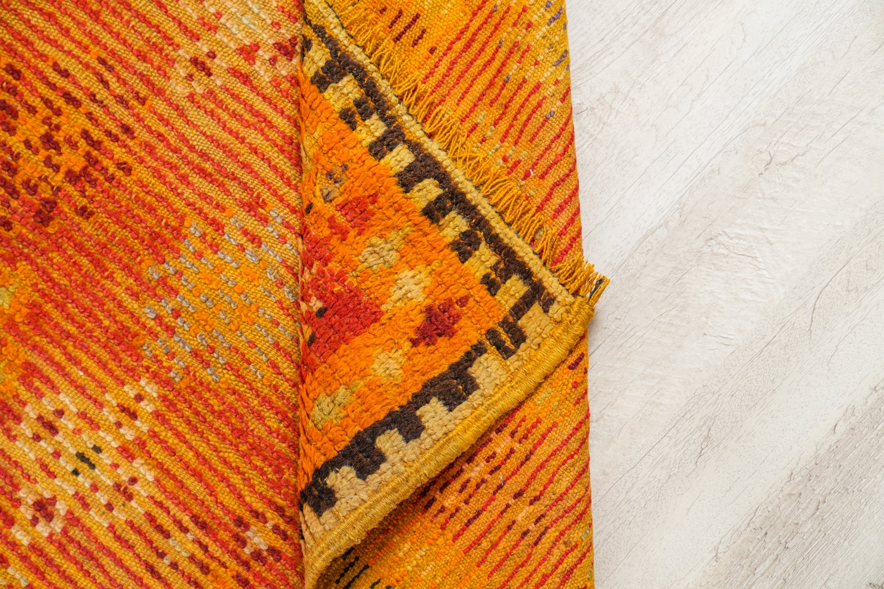 Vintage Moroccan Rug 4'4" x 3'5"