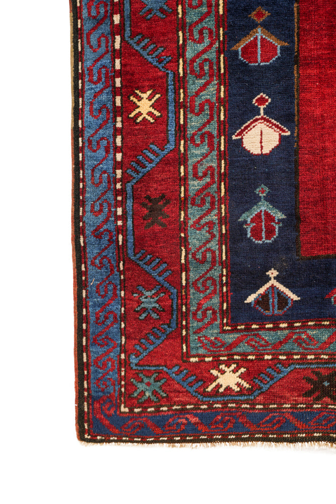 Antique Caucasian Kazak Rug 8'3" x 5'3"