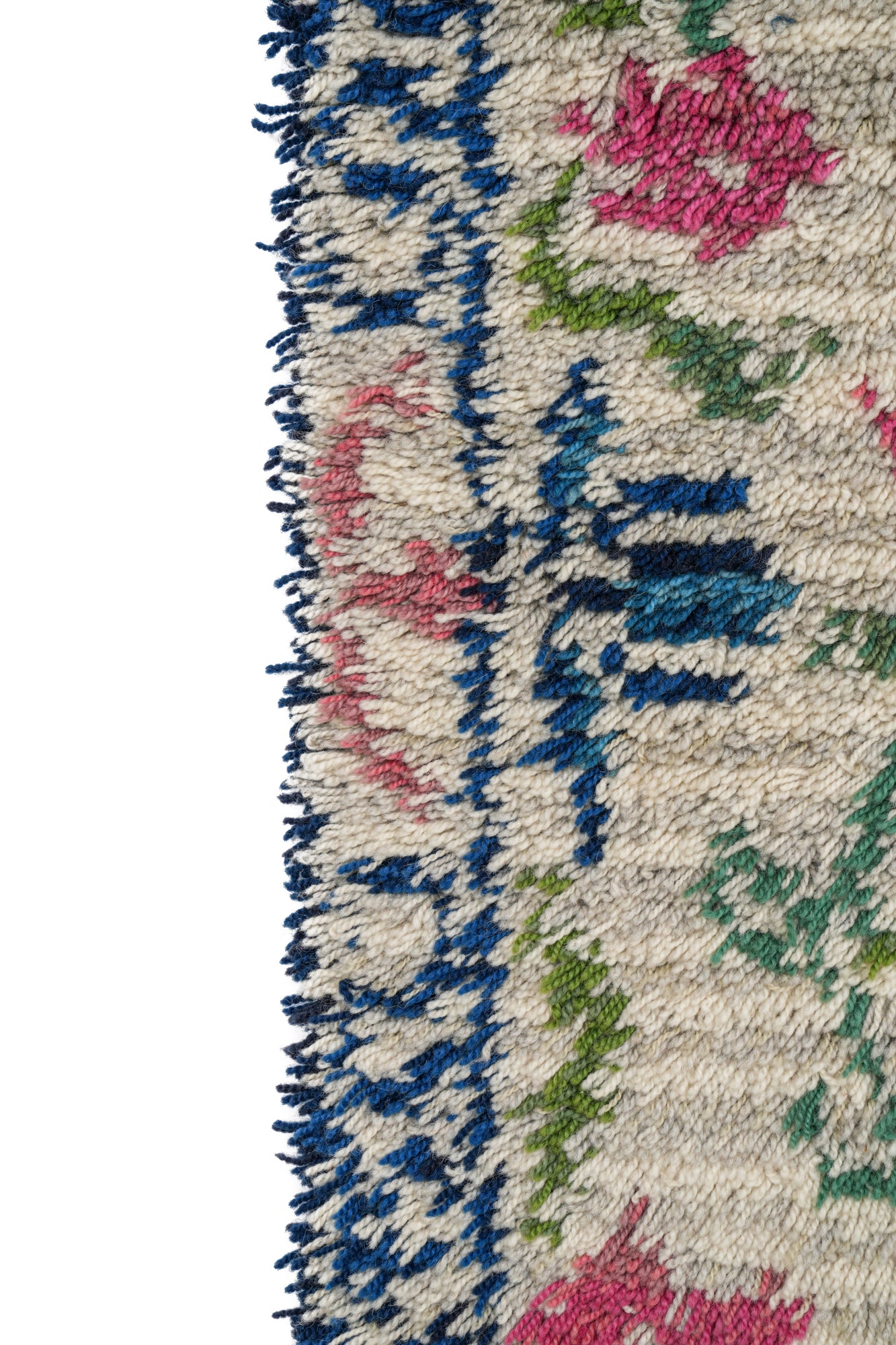 Vintage Scandinavian Rya Rug 3'7" x 2'6"